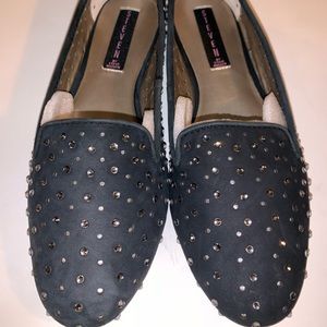 New crystal Karry Steve Madden rhinestone flats